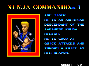Ninja Commando screenshot 4 for Neo Geo